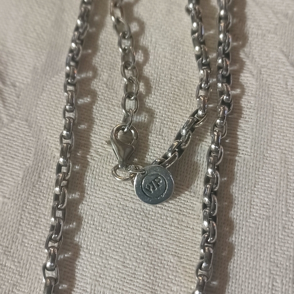 Waxing Poetic 18" Sterling Silver Rolo Chain - Picture 1 of 7
